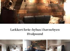 Super Nice House In The Harbor Town Of Hvalpsund,, loma-asunto kohteessa Farsø