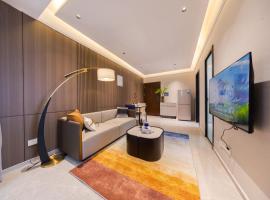 岗厦轻居-深圳福田会展中心岗厦地铁站店, hotel v destinaci Šen-čen