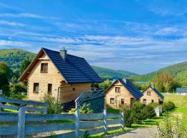 Domki całoroczne DOMKOWSTWO, hotel que accepta animals a B&oacute;brka