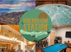 Hibernation Station - MTN Views near Asheville!, hotell i Swiss