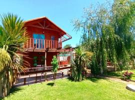 Cabañas con Tinaja 4 a 6 personas, hotel v destinaci Quillón