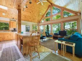 Gebhard Chalet - Charming, private, beachfront chalet nestled in a wooded dune on Lake Michigan