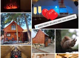 Borostyánkút Wellness Home Bakonybél, hotelli kohteessa Bakonybél