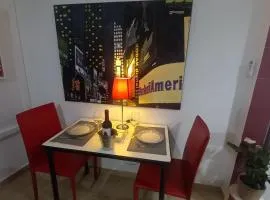 El estudio de las mariposas,sofa cama , cocina y baño