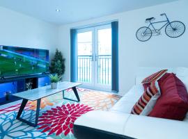 Luxury Ground Floor 2 Bedroom Apartment free WiFi & Parking、シェフィールドのホテル