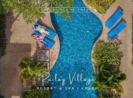 Railay Village Resort, hotel in zona Railay Rock Climbing Point, Railay Beach