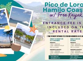 Pico de Loro Hamilo Coast w/FREE KAYAK, kuća za odmor ili apartman u gradu 'Nasugbu'
