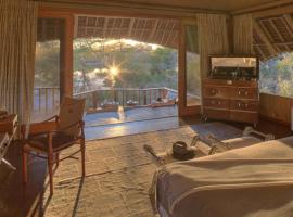 Finch Hattons Luxury Tented Camp, luxury tent in Tsavo