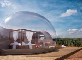 Namoon Bubble Glamping, luxury tent in Ziano Piacentino
