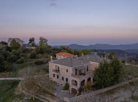 Ouranogiton Resort, hotel poblíž významného místa Pohoří Parnon, Kosmás