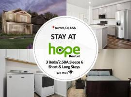 Hope Rental, hotel v Aurori