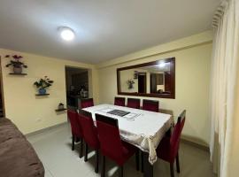 Apartamento en Huaraz, hotel em Huaraz