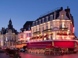 Hotel Le Central, романтичний готель у місті Трувіль-сюр-Мер