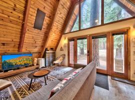 Külhaus Cabin - Modern A-frame BBQ Adventure, apartamentai Pietų Tahou ežere