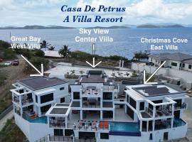 Casa De Petrus-All Three Villas, hotel i East End