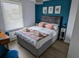 Cosy guest room in a family home