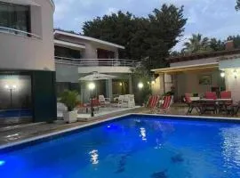 Luxury villa near sea with private pool.