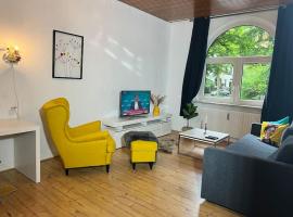 Casa Luna 6 min Hbf , Erdgeschosswohnung ,Altbau, hôtel à Duisbourg