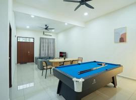 NEW-Batu Pahat 10pax Mahjong Snooker BBQ、バトゥパハのホテル