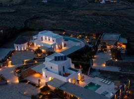 Mykonos AG Villas, villa í Ftelia