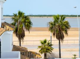 Magnífico Dúplex Nueva Andalucía, 3 habitaciones y vistas a la playa，位于桑卢卡尔-德巴拉梅达的酒店