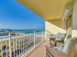 Patio! 5th-Floor Oceanfront Condo on Madeira Beach