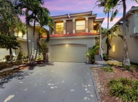 South Florida vacation home, hotel with parking in Coral Springs