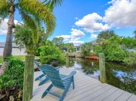 Canal Home with Boat Dock 3 Bedroom Close to Beaches