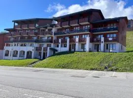 La Plagne Appartement au pied des pistes avec vue Mont Blanc