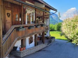 Apartment Bergblick Lohnerlehen, hótel í Marktschellenberg