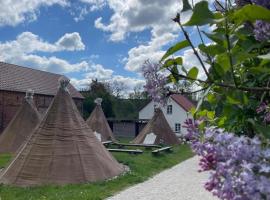 Kuckunniwi Tipidorf, location près de la plage à Werder