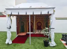 Camping on the rooftop close to Casablanca Airport
