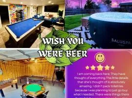 Pool Table, Arcade, Lounge - Beer Inspired BnB