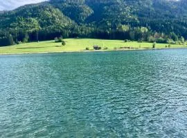 Garten Seeapartments Kärntnerhof Hundefreundlich