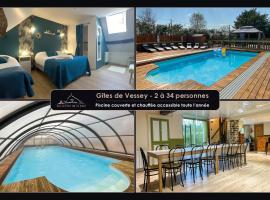 Aux portes de la baie - Vessey, cheap hotel in Vessey