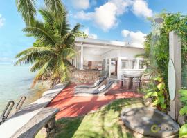 Seaside Serenity: 2BR Oasis on Enchanting Moorea, hotel a Vairoa