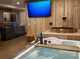 Luxury suite with Sauna and Spa Bath - Elkside Hideout B&B, hostal o pensión en Canmore
