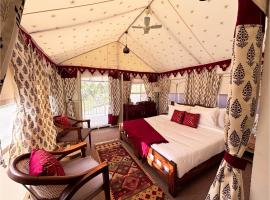 Mountain view Retreat CAMP INDRUNAG, luksuslik telkmajutus sihtkohas Dharamsala