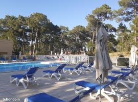 T2, classé 2 étoiles, piscine, Carcans Maubuisson proche Lacanau, hotel Carcans-ban