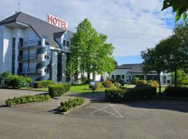 Hotel Restaurant La Tour Romaine - Haguenau - Strasbourg Nord, familiehotell i Schweighouse-sur-Moder