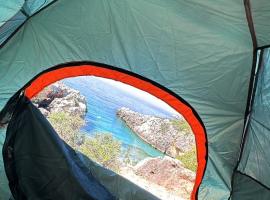 Camping Aquarium, luxury tent in Himare