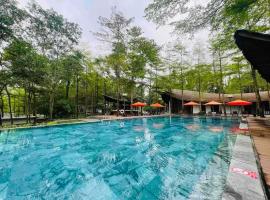 Flamingo Dai Lai Resort- Forest Villa, cabana o cottage a Ngọc Quang