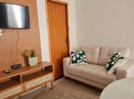 Apt B com ar tv smart e garagem