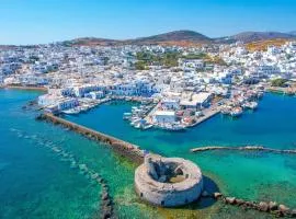 Naxos City Center Room Superior Quadruple Room Balcony 200M From St George Beach City Views