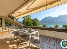 Loft Evasion, Private beach and Pontoon-Terrasse XXL- LLA Selections by Location lac Annecy, ξενοδοχείο σε Duingt