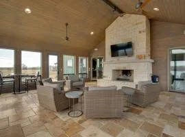 Sprawling Kaufman Home with On-Site Lake and Fire Pit