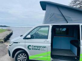 Campervan Ireland Rentals, campsite in Dardistown