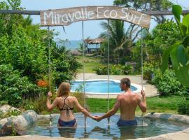 Miravalle Eco Surf, ξενοδοχείο σε Sonsonate