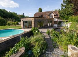 Le Refuge du Bois d'Amour, cabaña o casa de campo en Arnières-sur-Iton