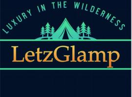 LetzGlamp, razkošni šotor v mestu Verwood